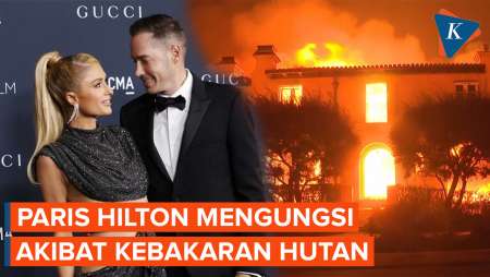 Hollywood Dilalap Api, Paris Hilton Terpaksa Ngungsi