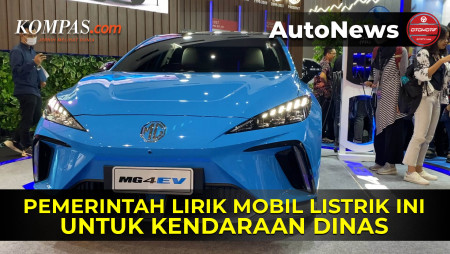 Mobil Listrik MG4 EV Dilirik Pemerintah Jadi Kendaraan Dinas