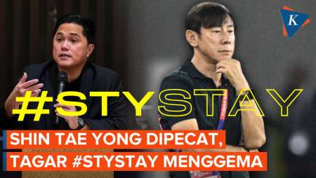 Shin Tae-yong Dipecat PSSI, Tagar #STYStay Ramai di Media Sosial