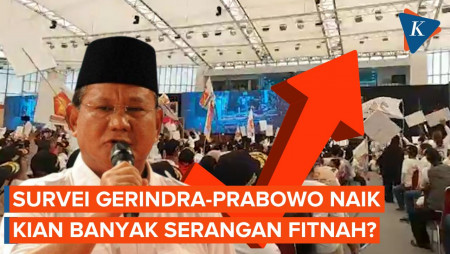 Elektabilitas Partai Gerindra dan Prabowo Naik, Makin Banyak Serangan dan Fitnah?