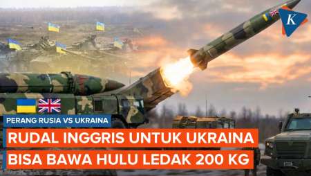 Mampu Tembus Rusia, Inggris Bikin Rudal Balistik Baru Untuk Ukraina