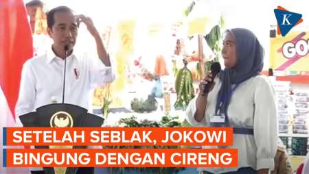 Setelah Seblak, Jokowi Dibuat Bingung dengan Cireng