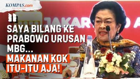 Megawati Blak-blakan Ke Prabowo "Sentil" MBG, Kritik Efisiensi Anggaran Daerah Dipakai Pusat