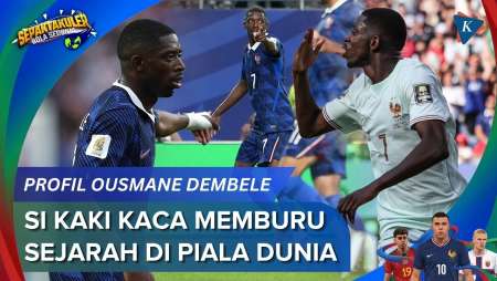 Profil Ousmane Dembele, Si Kaki Kaca Yang Memburu Sejarah Di Piala Dunia 2026