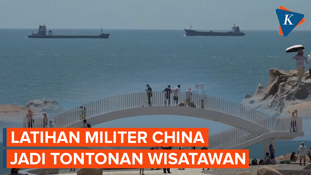 Latihan Militer China di Selat Taiwan Jadi Daya Tarik Wisatawan
