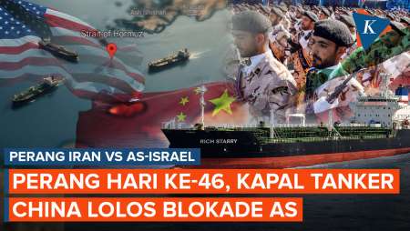 Perang Hari Ke-46: AS Mulai Blokade Selat Hormuz, IRGC Peringatkan Eskalasi