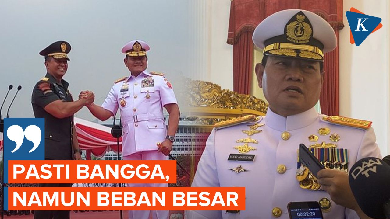 Ekspresi Bangga Yudo Margono Usai Sah Jabat Panglima TNI