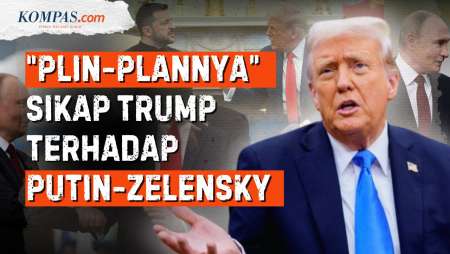 Sikap “Plin-plan” Trump Terhadap Rusia Dan Ukraina Sepanjang 2025