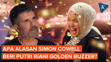 Alasan Simon Cowell Beri Putri Riani Golden Buzzer