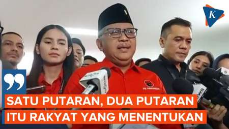 PDI-P Bertekad Menang Satu Putaran, meski Tanpa 