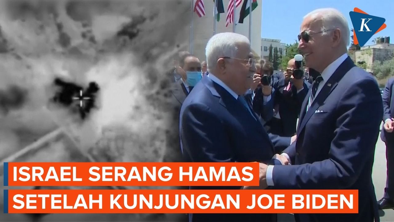 Israel Serang Hamas di Jalur Gaza Setelah Kunjungan Joe Biden