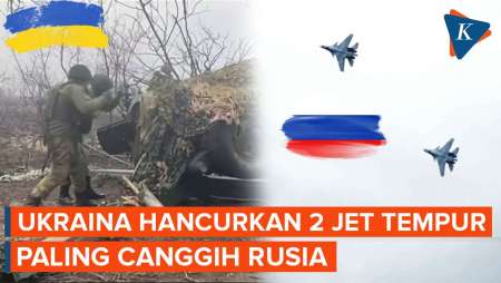 Ukraina Klaim Hancurkan Dua Jet Tempur Paling Canggih Rusia Su-57