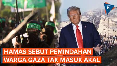 Hamas Sebut Niat AS Pindahkan Warga Gaza ke Mesir dan Yordania Tak Masuk Akal!