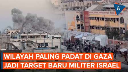 Israel Bersiap Gempur Area Paling Padat Penduduk di Gaza