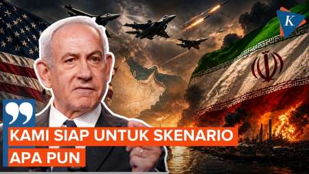 AS-Iran Diklaim Dekati Kesepakatan Akhiri Perang, Ini Respons Netanyahu