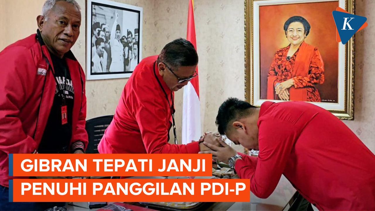 Penuhi Panggilan DPP PDI-P, Gibran Salim ke Hasto Kristiyanto