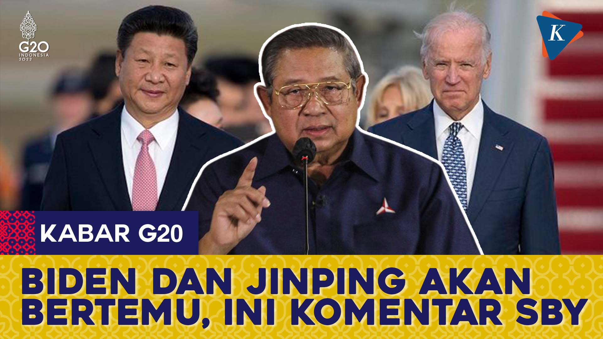 Joe Biden Bakal Ketemu Xi Jinping, SBY Bilang Begini...