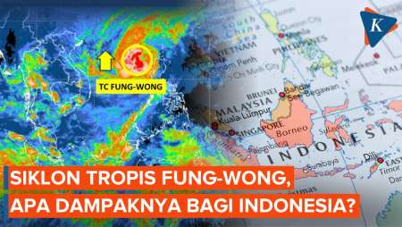 BMKG Deteksi Siklon Tropis Fung-Wong Di Laut Filipina, Apa Dampaknya Bagi Indonesia?