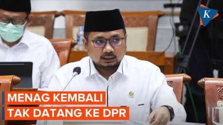 Menag Tak Hadiri Evaluasi Haji, Rapat DPR Dibatalkan