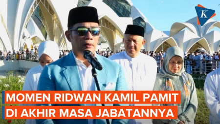 Masa Jabatan Hampir Usai, Ridwan Kamil Pamitan ke Warga Jawa Barat