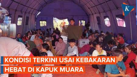 Kondisi Usai Kebakaran Hebat di Kapuk Muara Jakut: 485 Bangunan Ludes, 3.200 Jiwa Mengungsi