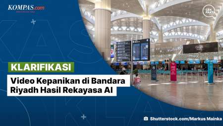 [KLARIFIKASI] Video Kepanikan Di Bandara Riyadh Hasil Rekayasa AI