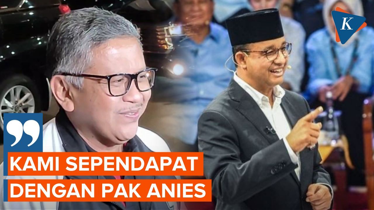 Hasto PDI-P Sepakat dengan Anies, Sebut Bansos Bukan Bantuan untuk Pemberi