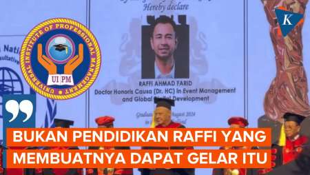 Alasan UIPM Beri Gelar Honoris Causa ke Raffi Ahmad