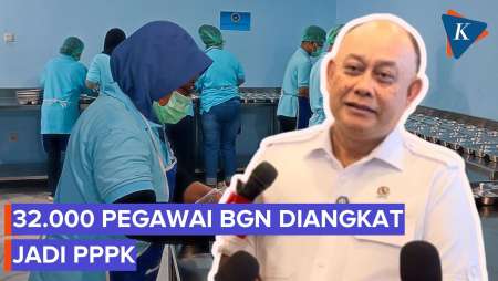 32.000 Pegawai BGN Diangkat Jadi PPPK Dan Sudah Terima Gaji