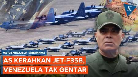 AS Kerahkan Jet Tempur F-35 Dan 15.000 Personel Ke Karibia, Venezuela Tak Gentar