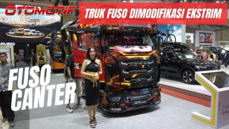 Truk Kontes Canter FE 74 HD | Fuso Kontes, Dimodifikasi Ekstrim