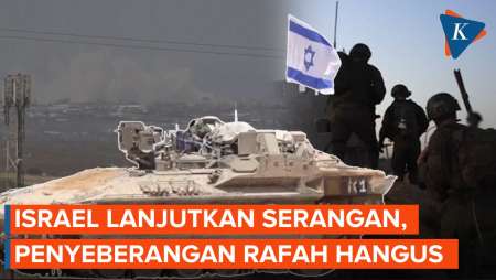 Israel Bakar Pintu Penyeberangan Rafah, Putus Jalur Gaza dari Dunia Luar
