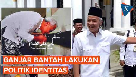 Muncul di Azan Maghrib, Ganjar: Saya Tak Punya Sejarah Politik Identitas