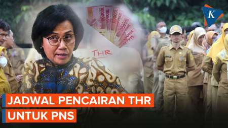 Sri Mulyani Pastikan THR PNS Cair Sebelum Lebaran