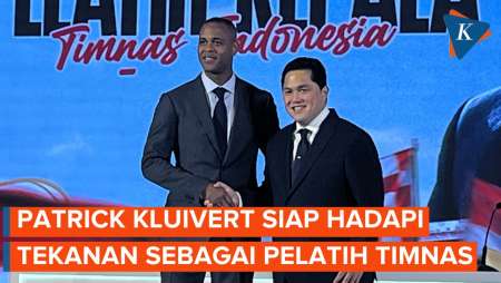 Soal Tekanan sebagai Pelatih Timnas, Kluivert: Saya Suka Menghadapinya