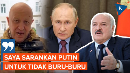 Lukashenko Desak Putin untuk Tidak Menghabisi Prigozhin