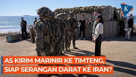 AS Bersiap Kirim Marinir Ke Timteng, Mulai Serangan Darat Ke Iran?
