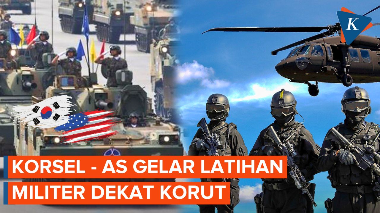 Makin Berani, Korsel-AS Gelar Latihan Militer Dekat Korut