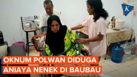 Oknum Polwan Diduga Aniaya Seorang Nenek di Baubau