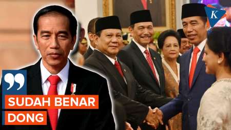 Jokowi Sepakat Kata Luhut, Prabowo Jangan Ajak Koalisi Orang Toxic