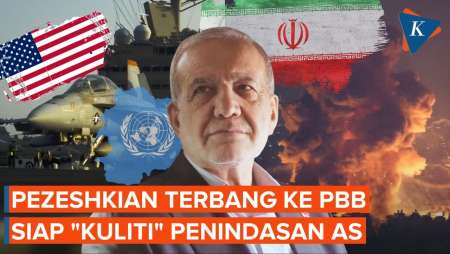 Presiden Iran Terbang ke PBB, Janji "Bongkar" Penindasan AS di Kawasan