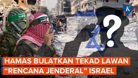 Hamas Akan Ambil Tindakan Diplomatik untuk Lawan 'Rencana Jenderal' Israel