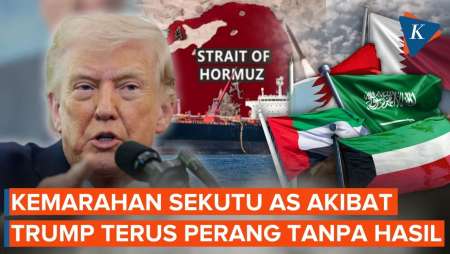 Trump Perangi Iran Tanpa Kemajuan, Sekutu Pertanyakan Manfaat Pangkalan AS