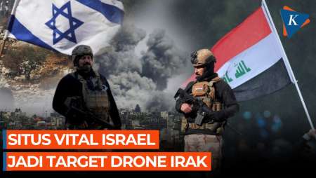 Irak Klaim Serang Situs Vital Israel di Eilat dengan Drone