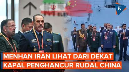 Tiba di Qingdao, Menhan Iran Diajak Melihat Kapal Penghancur Rudal China