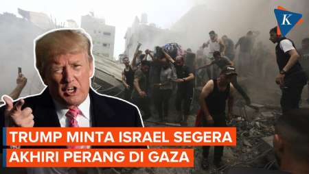 Trump: Israel Kehilangan Dukungan Internasional, Segera Akhiri Perang Gaza!