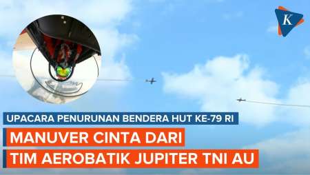 Aksi Berbahaya 6 Pesawat Jupiter TNI AU di IKN, Bentuk Love Manuver