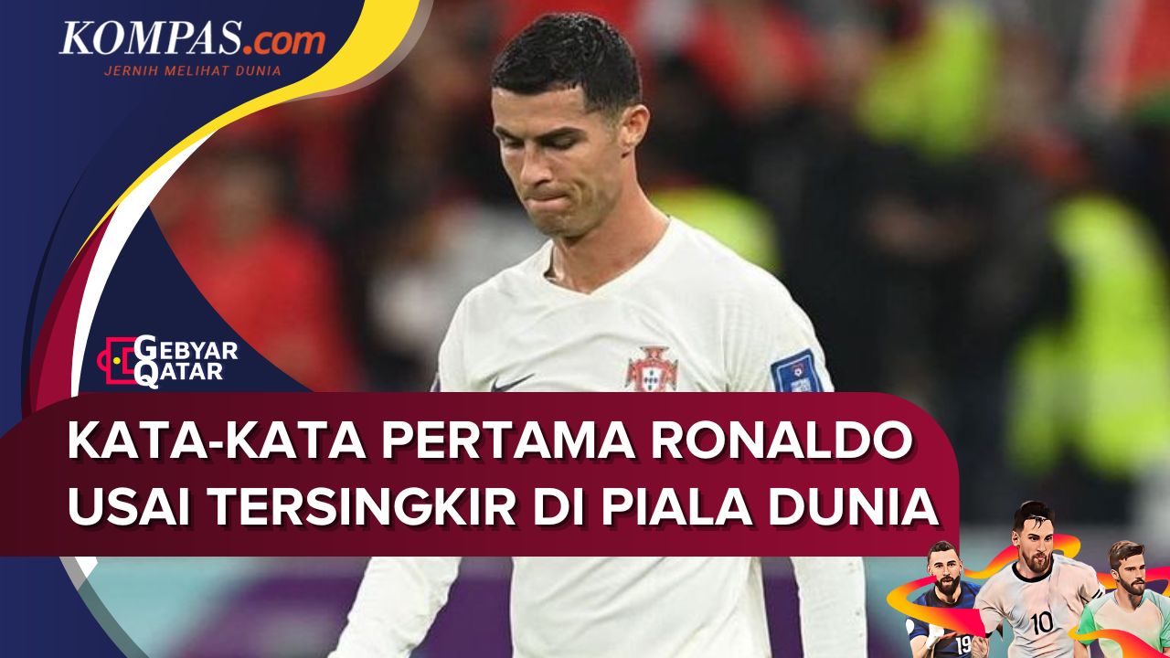 Ronaldo Buka Suara Usai Portugal Gugur dari Piala Dunia Qatar 2022