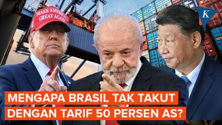 Mengapa Presiden Brasil Lula da Silva Percaya Diri Lawan Tarif 50 Persen Trump?