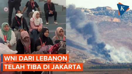 WNI yang Dievakuasi dari Lebanon Telah Tiba di Jakarta